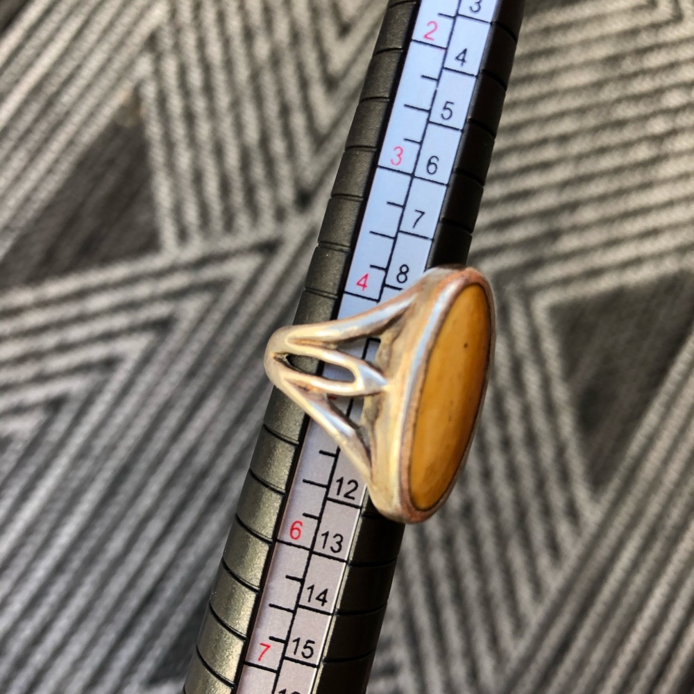 Genuine Sterling Silver Statement Ring - image 5